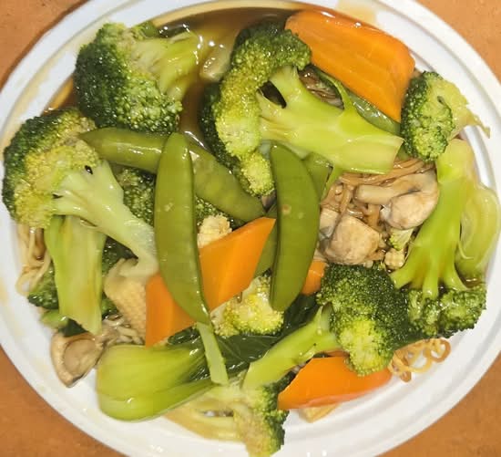 152A. Mixed Vegetables Chow Mein 什菜炒麵